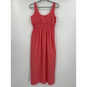 Pomander Place Tuckernuck Blossom Pink Wimberly Midi Dress sz M Empire Waist